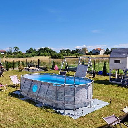 Diamenty Baltyku Domki Wakacyjne Balia Z Jacuzzi Mielenko Exteriér fotografie